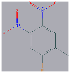 Chemical structure of 2-Bromo-4,5-dinitrotoluene