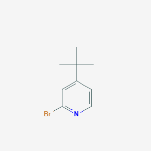 Chemical structure of 2-Bromo-4-tert-butylpyridine