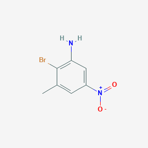 Chemical structure of 2-Bromo-3-methyl-5-nitroaniline