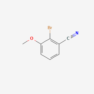 Chemical structure of 2-Bromo-3-methoxybenzonitrile