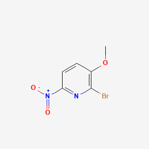 Chemical structure of 2-Bromo-3-methoxy-6-nitropyridine