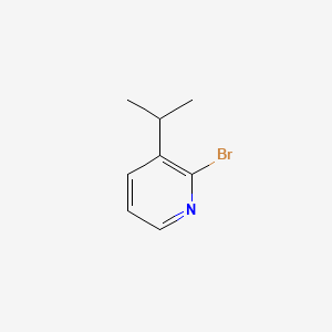 Chemical structure of 2-Bromo-3-isopropylpyridine