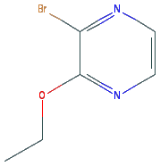 Chemical structure of 2-Bromo-3-ethoxypyrazine