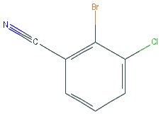 Chemical structure of 2-Bromo-3-chlorobenzonitrile