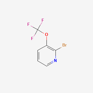Chemical structure of 2-Bromo-3-(trifluoromethoxy)pyridine