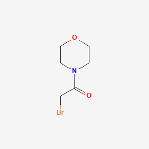 Chemical structure of 2-Bromo-1-morpholinoethanone