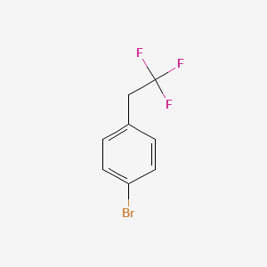 Chemical structure of 2-Bromo-3-(trifluoromethyl)toluene