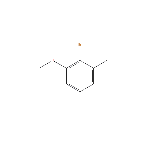 Chemical structure of 2-Bromo-3-methoxytoluene