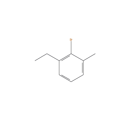 Chemical structure of 2-Bromo-1-ethyl-3-methylbenzene