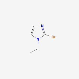 Chemical structure of 2-Bromo-1-ethyl-1H-imidazole
