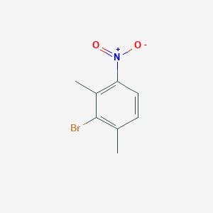 Chemical structure of 2-Bromo-1,3-dimethyl-4-nitrobenzene