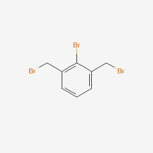 Chemical structure of 2-Bromo-1,3-bis(bromomethyl)benzene