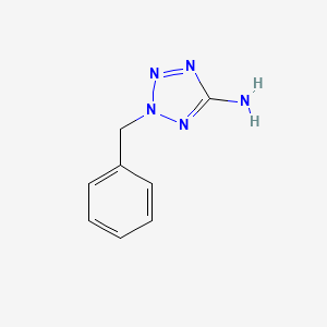 Chemical structure of 2-Benzyl-2H-1,2,3,4-tetrazol-5-amine