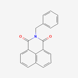 Chemical structure of 2-Benzyl-1H-benzo[de]isoquinoline-1,3(2H)-dione