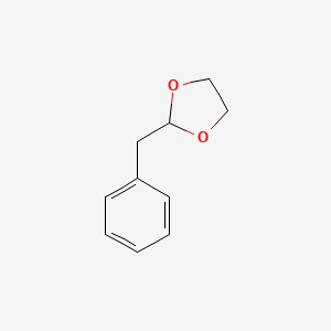Chemical structure of 2-Benzyl-1,3-dioxolane
