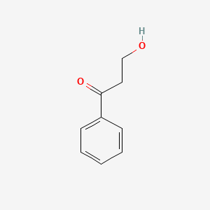 Chemical structure of 2-benzoylethanol
