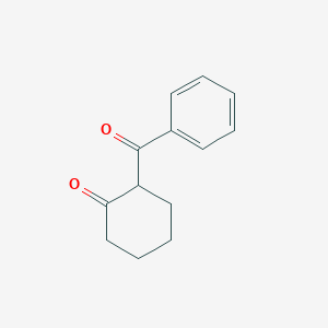 Chemical structure of 2-Benzoylcyclohexanone