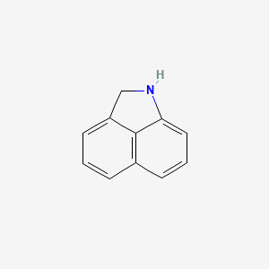 Chemical structure of 2-Azatricyclo[6.3.1.0,4,12]dodeca-1(12),4,6,8,10-pentaene