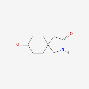 Chemical structure of 2-Azaspiro[4.5]decane-3,8-dione