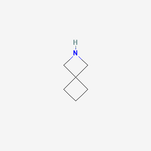 Chemical structure of 2-Azaspiro[3.3]heptane