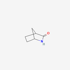 Chemical structure of 2-Azanorbornan-3-one