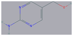 Chemical structure of 2-Aminopyrimidine-5-methanol