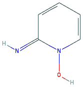 Chemical structure of 2-Aminopyridine N-Oxide