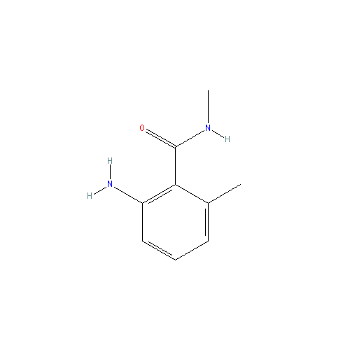 Chemical structure of 2-Amino-N,6-dimethylbenzamide