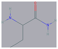 Chemical structure of 2-Aminobutanamide