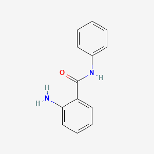 Chemical structure of 2-AMINOBENZANILIDE