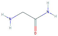 Chemical structure of 2-Aminoacetamide Acetate