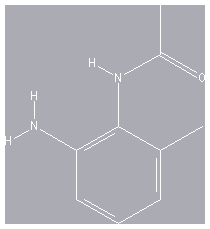 Chemical structure of 2'-Amino-6'-methylacetanilide