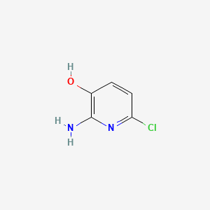 Chemical structure of 2-Amino-6-chloropyridin-3-ol