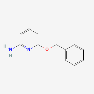 Chemical structure of 2-Amino-6-benzyloxypyridine