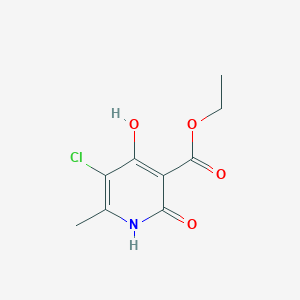 Chemical structure of 2-Amino-6-(methoxycarbonyl)benzoic Acid Hydrochloride