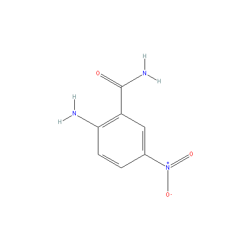 Chemical structure of 2-Amino-5-nitrobenzamide