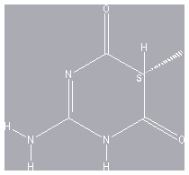 Chemical structure of 2-Amino-5-methylpyrimidine-4,6(1H,5H)-dione