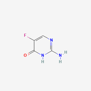 Chemical structure of 5-Fluoroisocytosine