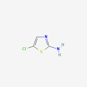 Chemical structure of 2-Amino-5-Chlorothiazole