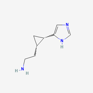 Chemical structure of 5-((Dimethylamino)methyl)pyridin-2-amine