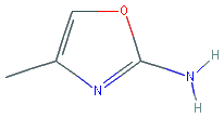 Chemical structure of 4-Methyloxazol-2-amine