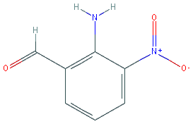 Chemical structure of 2-Amino-3-nitrobenzaldehyde
