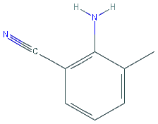 Chemical structure of 2-Amino-3-methylbenzonitrile