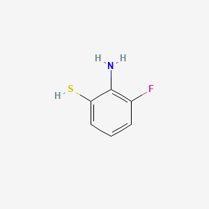 Chemical structure of 2-AMINO-3-CHLOROTHIOPHENOL