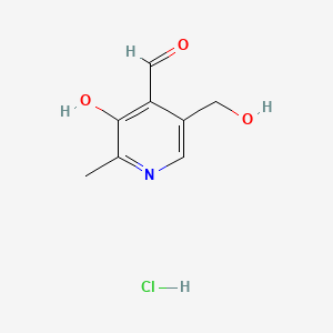 Chemical structure of 2-Amino-2-(3-hydroxyphenyl)acetic acid hydrochloride