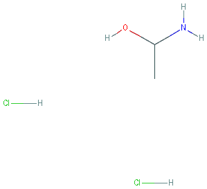 Chemical structure of 2-Amino-2-(2-pyridyl)ethanol Dihydrochloride