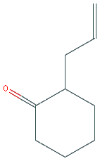 Chemical structure of 2-Allylcyclohexanone