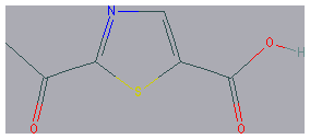 Chemical structure of 2-Acetylthiazole-5-carboxylic acid