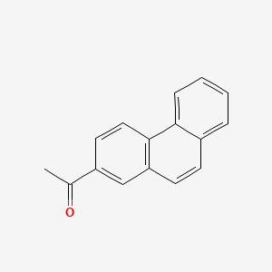 Chemical structure of 2-Acetylphenanthrene