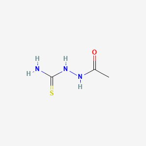 Chemical structure of 1-(Acetyl)thiosemicarbazide